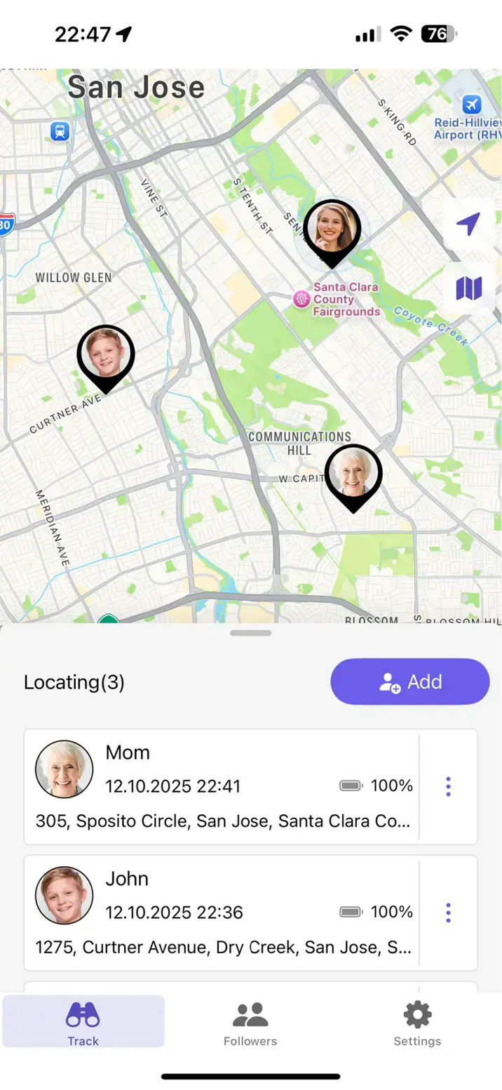 About Tracker App About Tracker App
